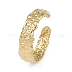 304ステンレススチールカフリング  イオンプレーティング（ip）  18KGP本金メッキ  6mm&nbsp;RJEW-D332-012G-G