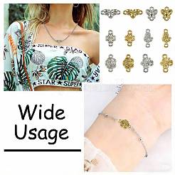 24Pcs 12 Styles 304 Stainless Steel Links&nbsp;STAS-FS0002-29
