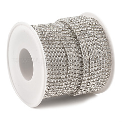 Brass Rhinestone Strass Chains&nbsp;CHC-T006-03
