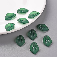 Transparent Frosted Acrylic Pendants&nbsp;MACR-S371-03A-735