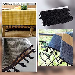 10 Yards Cotton Tassel Lace Trim Ribbon&nbsp;OCOR-LP0001-02