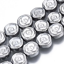 Electroplate Glass Beads Strand&nbsp;EGLA-S188-19