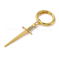 6Pcs 3 Colors Sword Alloy Shoe Charms&nbsp;HJEW-PH01900
