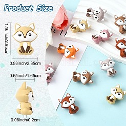 6Pcs Silicone Beads&nbsp;SIL-YW0002-15A