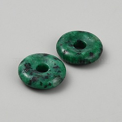 Natural Green Sesame Jasper Pendants&nbsp;G-WH0016-53D