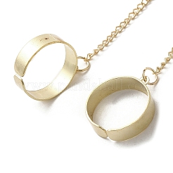 Iron Ring Bracelets&nbsp;BJEW-C054-04G