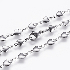 Non-Tarnish 304 Stainless Steel Chain Necklaces&nbsp;LS-STAS-P164-11P