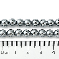 テラヘルツストーンビーズ連売り  ラウンド  6mm  穴：1mm  約64個/連  15.35''（39センチメートル）&nbsp;G-Z034-B13-03