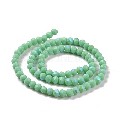 Electroplate Glass Beads Strands&nbsp;EGLA-A034-P10mm-B22