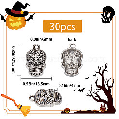 30Pcs Tibetan Style Alloy Pendants&nbsp;FIND-SC0004-58