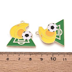 Alloy Enamel Pendants&nbsp;ENAM-T025-01G-06
