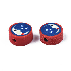 Handmade Polymer Clay Beads&nbsp;CLAY-N009-036