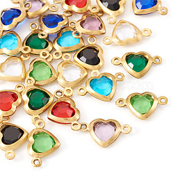 24Pcs 8 Colors Stainless Steel Connector Charms&nbsp;STAS-TA0003-29