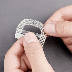 Glitter Hotfix Glass Rhinestone&nbsp;DIY-FG0001-54
