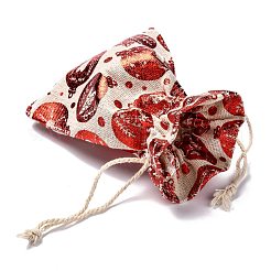 Cotton Gift Packing Pouches Drawstring Bags&nbsp;ABAG-B001-01B-08
