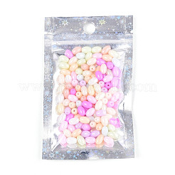 Glitter Holographic Star Plastic Packaging Yin-yang Resealable Bags&nbsp;OPP-N002-02J