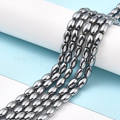 テラヘルツストーンビーズ連売り  バレル  8~8.5x5~5.5mm  穴：0.9mm  約47~50個/連  15.83''（40.2~40.7センチメートル）&nbsp;G-D461-12A
