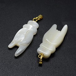 Shell Pendants&nbsp;SSHEL-E564-02G