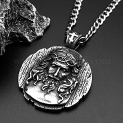 304 Stainless Steel Pendant Necklaces&nbsp;FS-WG98468-01