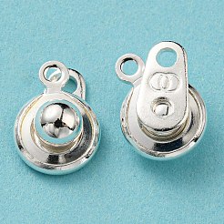 201 Stainless Steel Snap Clasps&nbsp;STAS-C042-02S
