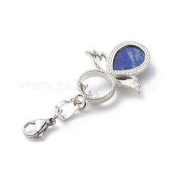 Gemstone Angel Pendant Decoration&nbsp;HJEW-JM00767