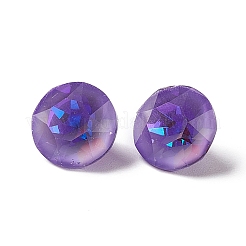 Mocha Fluorescent Style K9 Glass Rhinestone Cabochons&nbsp;RGLA-J014-C-MI