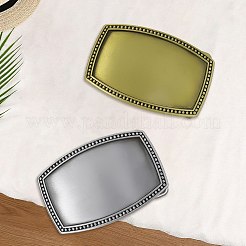 2色合金ベルトバックル2個  ベルトファスナー  長方形  ミックスカラー  57.5x85x12mm  1pc /カラー&nbsp;FIND-DJ0001-75