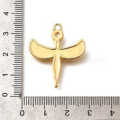 Brass Micro Pave Cubic Zirconia Pendants&nbsp;KK-U055-09G-02