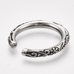 Alloy Cuff Finger Rings&nbsp;RJEW-T008-23