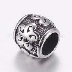 304 Stainless Steel Beads&nbsp;STAS-P173-056AS