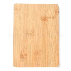 竹ビーズデザインボード  DIY ビーズジュエリーネックレスメイキングトレイ  長方形  ナバホホワイト  19.7x14x1cm&nbsp;LS-TOOL-H010-01