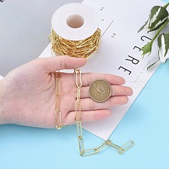 Soldered Brass Paperclip Chains&nbsp;CHC-G005-12G