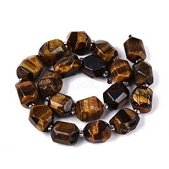 Natural Tiger Eye Beads Strands&nbsp;G-N362-07A-03