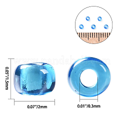 Fgb 25000個 15色 12/0グレードA ラウンドガラスシードビーズ  透明色は光沢の  ミックスカラー  2x1.5mm  穴：0.3mm  25 G /カラー  約25000個/箱&nbsp;SEED-JP0011-02-2mm