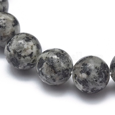 Natural Sesame Jasper/Kiwi Jasper Bead Stretch Bracelets&nbsp;BJEW-K212-B-033-1