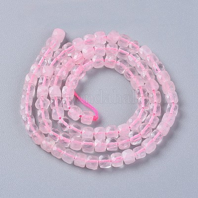 Natural Rose Quartz Beads Strands&nbsp;G-L537-017-1