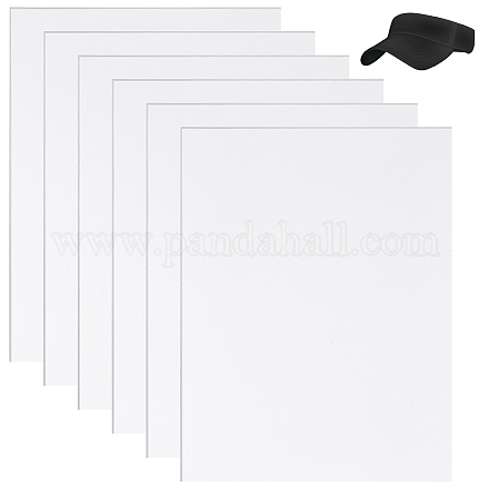 Cap Brim Plastic Board&nbsp;DIY-WH0591-246B-02-1