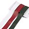9 Yards 3 Styles Christmas Theme Polyester & Polycotton Ribbons Sets, for Bowknot Making, Gift Wrapping, Mixed Color, 7/8~1 inch(23~26mm), 3 yards/style