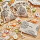 Tree Pattern Burlap Packing Pouches&nbsp;ABAG-PH0002-47-5