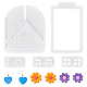 1 Box Plastic Clay Earring Post Insertion Tool&nbsp;DIY-ME0002-28-1