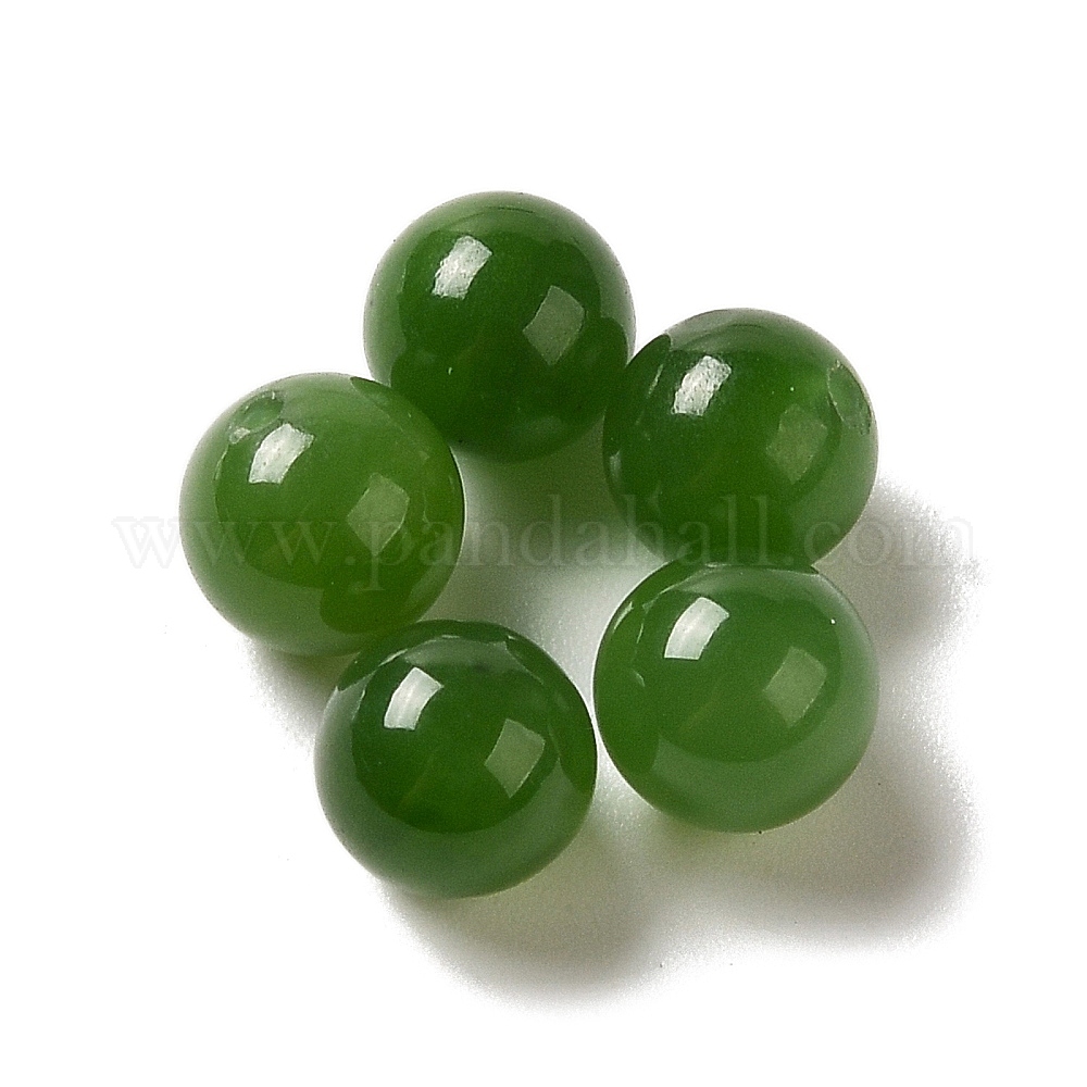 Natural Nephrite Jade Beads