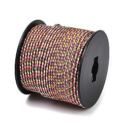 編んだ丸鋼線  DIYブレスレット用  カラフル  3.2mm&nbsp;OCOR-D300-16