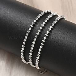 2.5MM Brass Ball Chain Necklaces&nbsp;NJEW-K312-01P