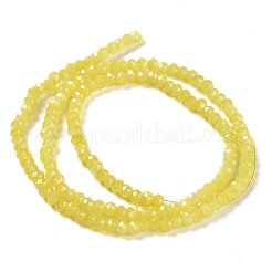 Baking Paint Imitation Jade Glass Bead Strands&nbsp;DGLA-A034-J2MM-A24
