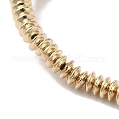 Electroplated Synthetic Non-magnetic Hematite Beads Strands&nbsp;G-I364-F01-LG