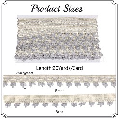 ポリエステルリボン1個  衣服の装飾品  カーテン飾り  レモンシフォン  1インチ（25mm）  約20.00ヤード（18.29m）/ pc&nbsp;OCOR-CY0001-03A