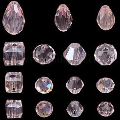 630Pcs 15 Styles Electroplate Glass Beads&nbsp;EGLA-PA0001-35