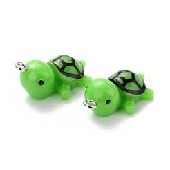 Opaque Resin Pendants&nbsp;RESI-I038-01P