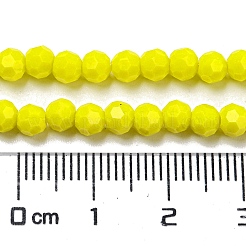 Opaque Glass Beads Stands&nbsp;EGLA-A035-P4mm-D04