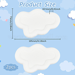 Cloud Gesso Jewelry Plate&nbsp;WH-WG70857-01